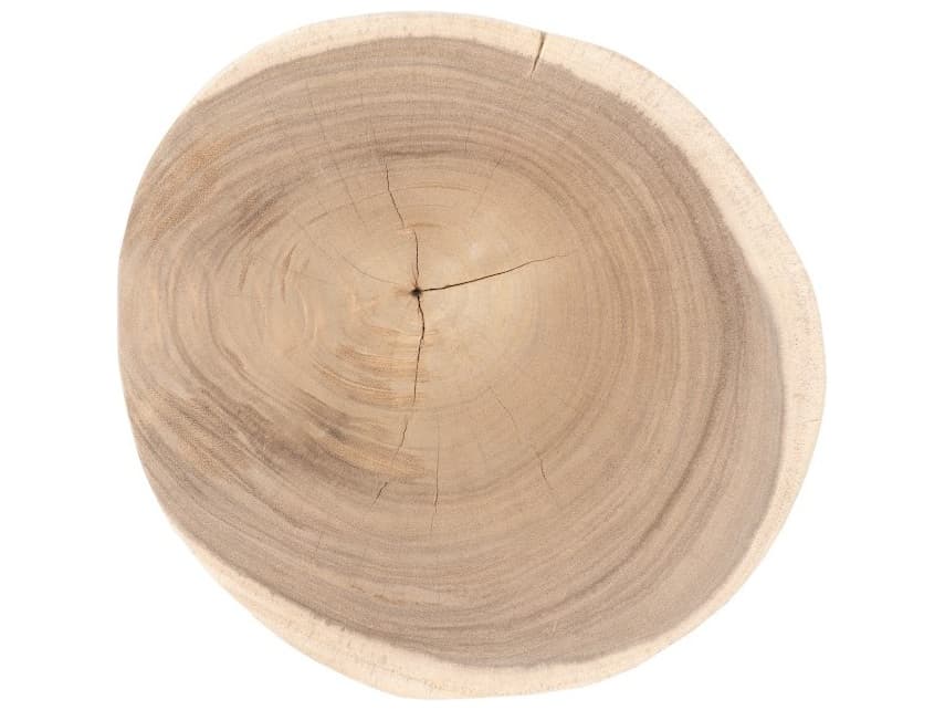 Phillips Collection Brown Accent Stool