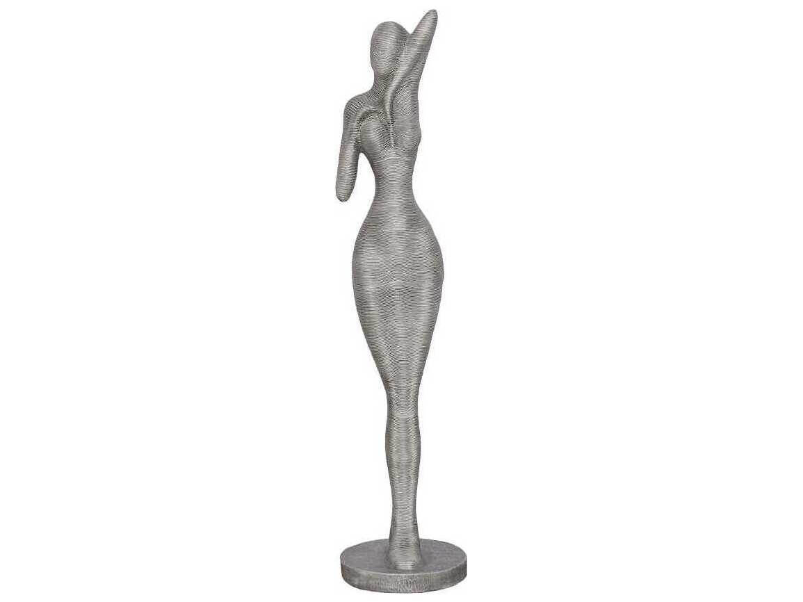 Phillips Collection Silver Admiring Standing Sculpture