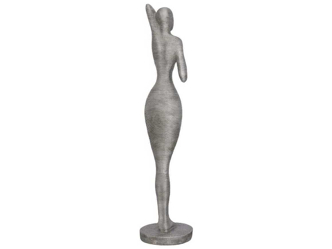 Phillips Collection Silver Admiring Standing Sculpture