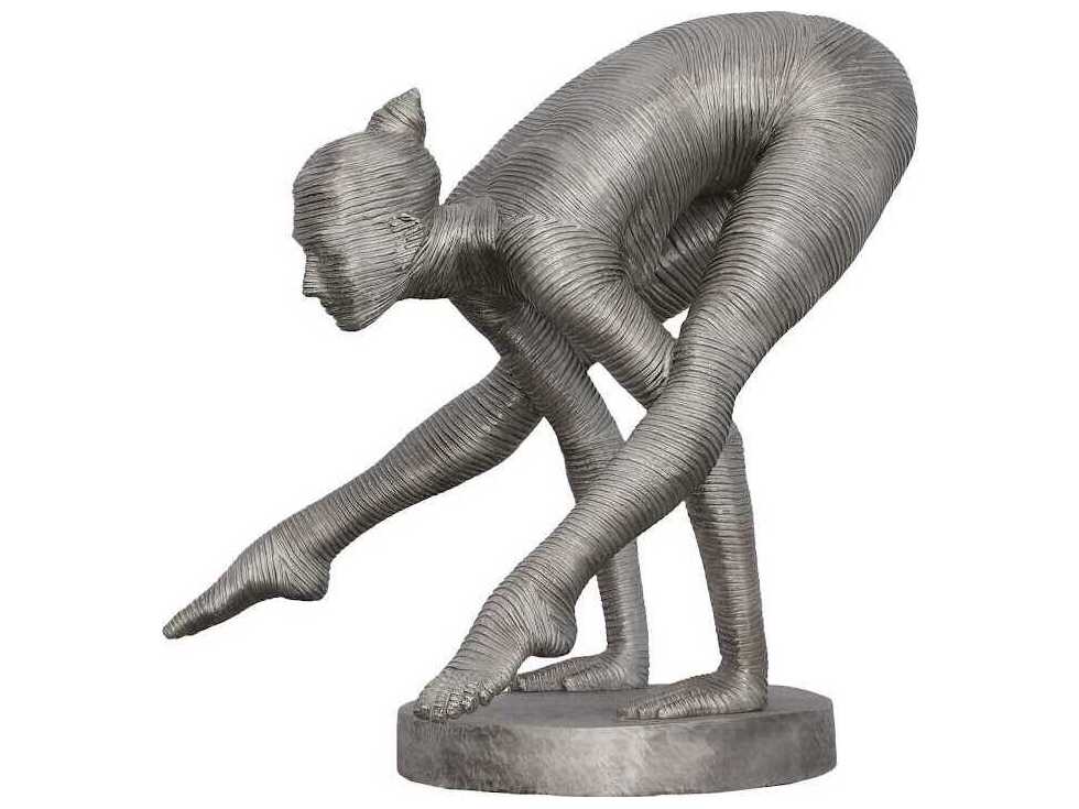 Phillips Collection Silver Balancing Body Sculpture