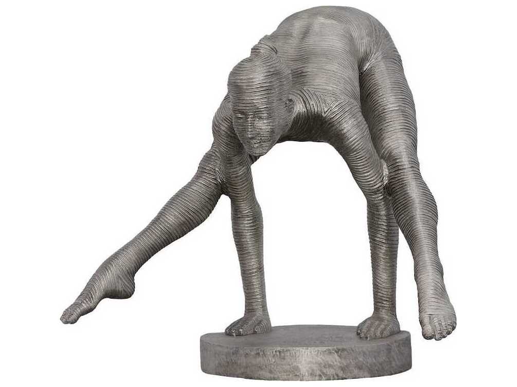 Phillips Collection Silver Balancing Body Sculpture