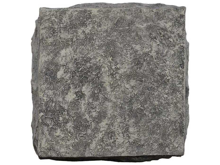 Phillips Collection Square Resin Gray End Table