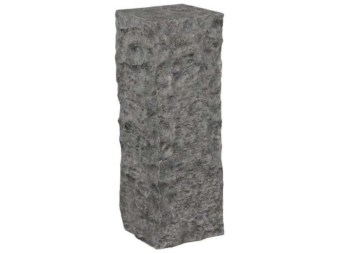 Phillips Collection Square Resin Gray End Table