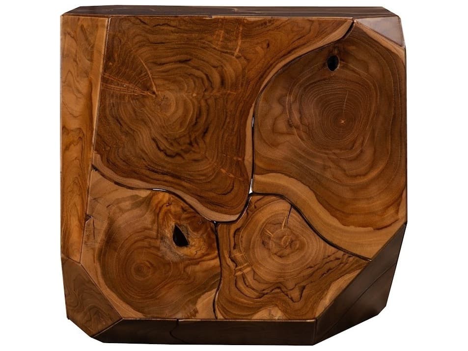 Phillips Collection Wood Brown Natural End Table