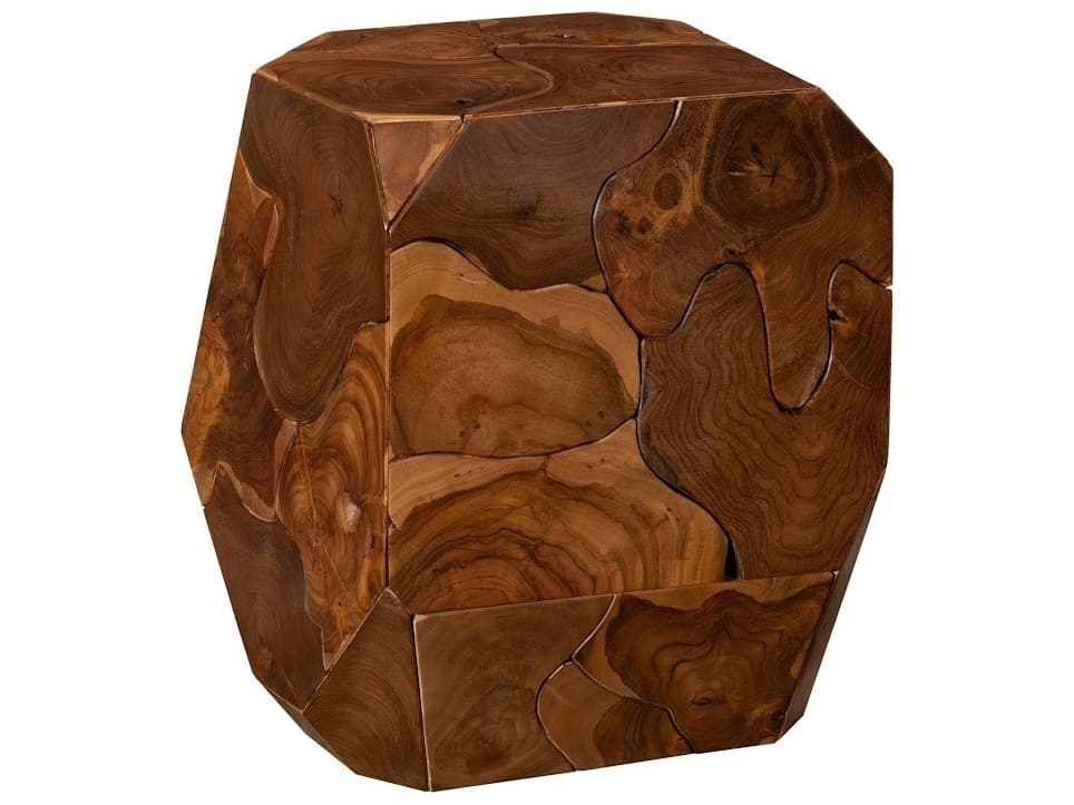 Phillips Collection Wood Brown Natural End Table