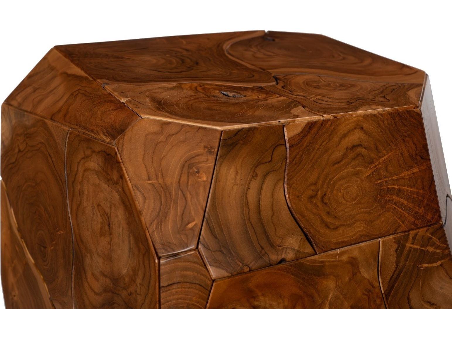Phillips Collection Wood Brown Natural End Table