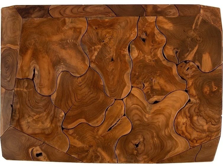 Phillips Collection Wood Brown Natural Coffee Table