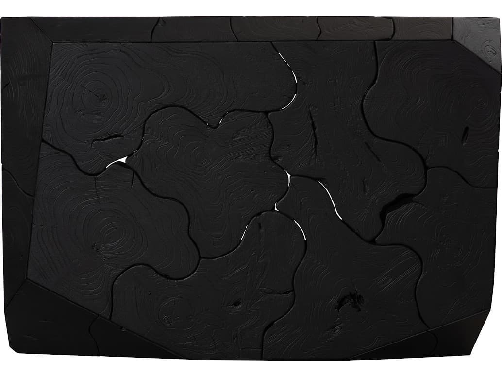 Phillips Collection Wood Black Coffee Table