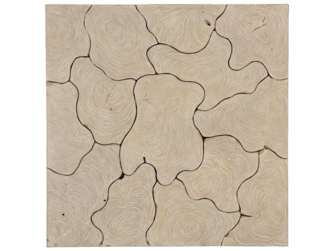 Phillips Collection Square Wood Brown Coffee Table