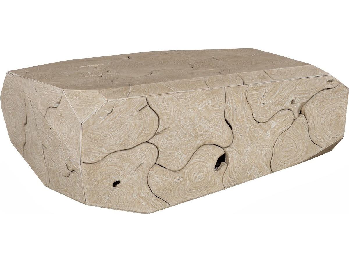 Phillips Collection Wood Brown Coffee Table