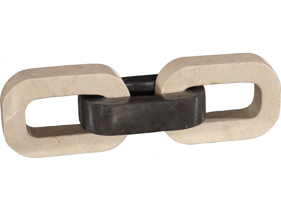 Phillips Collection Holiday Beige Black Decorative Accent