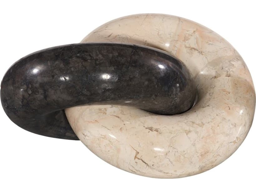 Phillips Collection Holiday Beige Black Decorative Accent