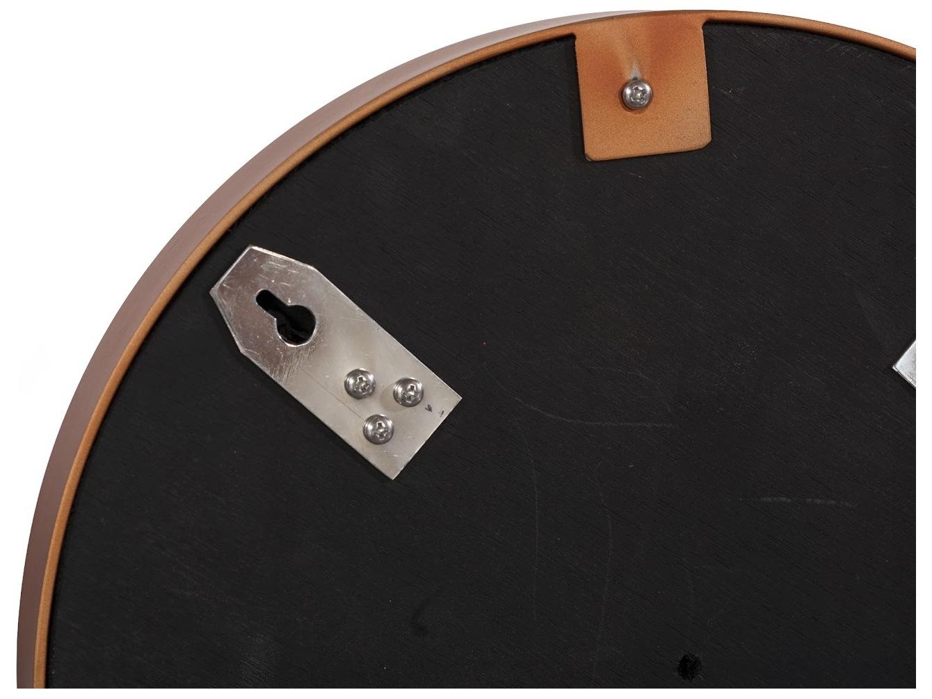 Phillips Collection Beige Black Brown Wall Mirror Round