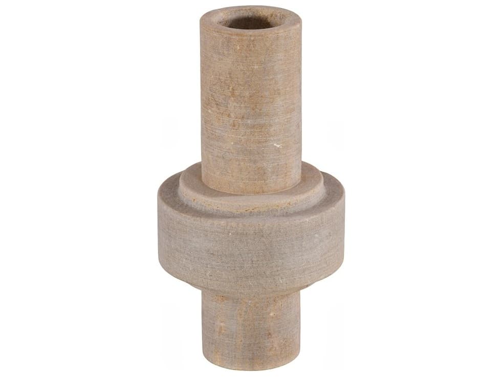 Phillips Collection Beige Off White Candle Holder