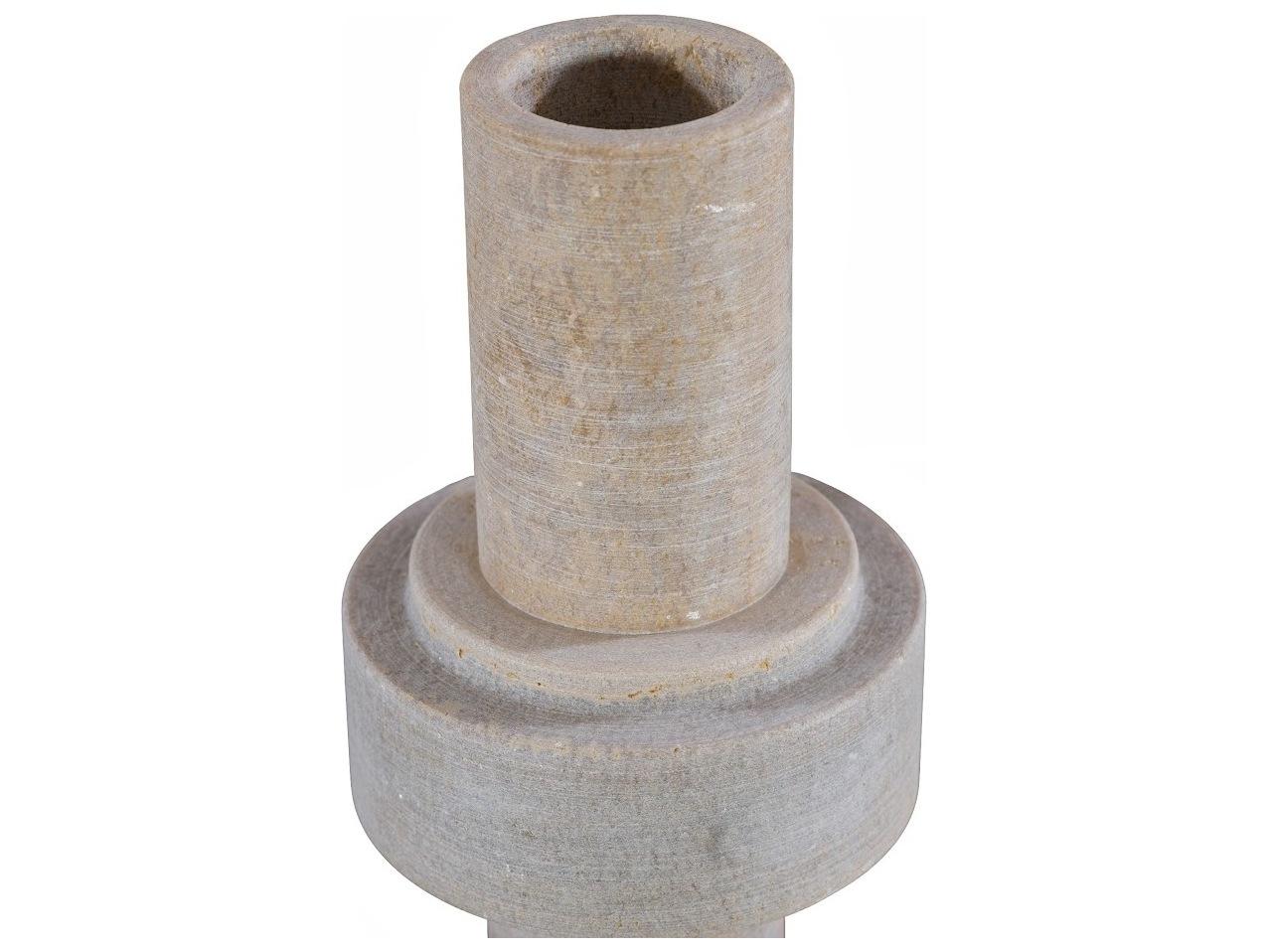 Phillips Collection Beige Off White Candle Holder