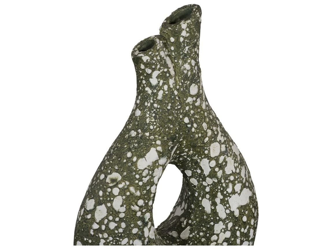 Phillips Collection Olive White Vase