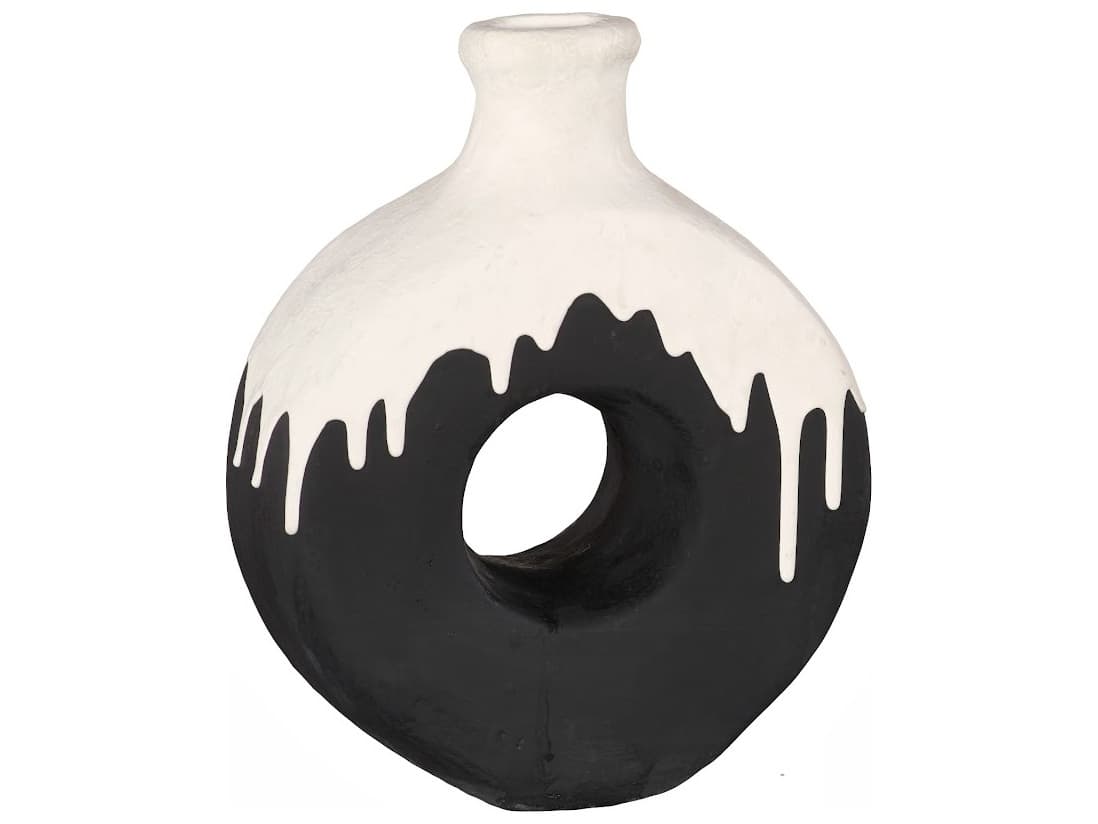 Phillips Collection Black White Vase