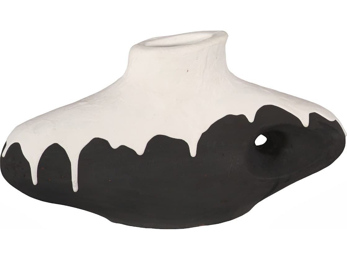 Phillips Collection Black White Vase
