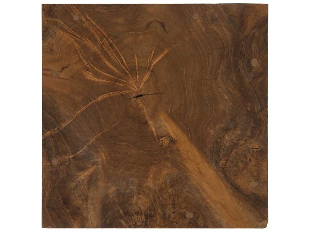 Phillips Collection Natural Brown Accent Stool