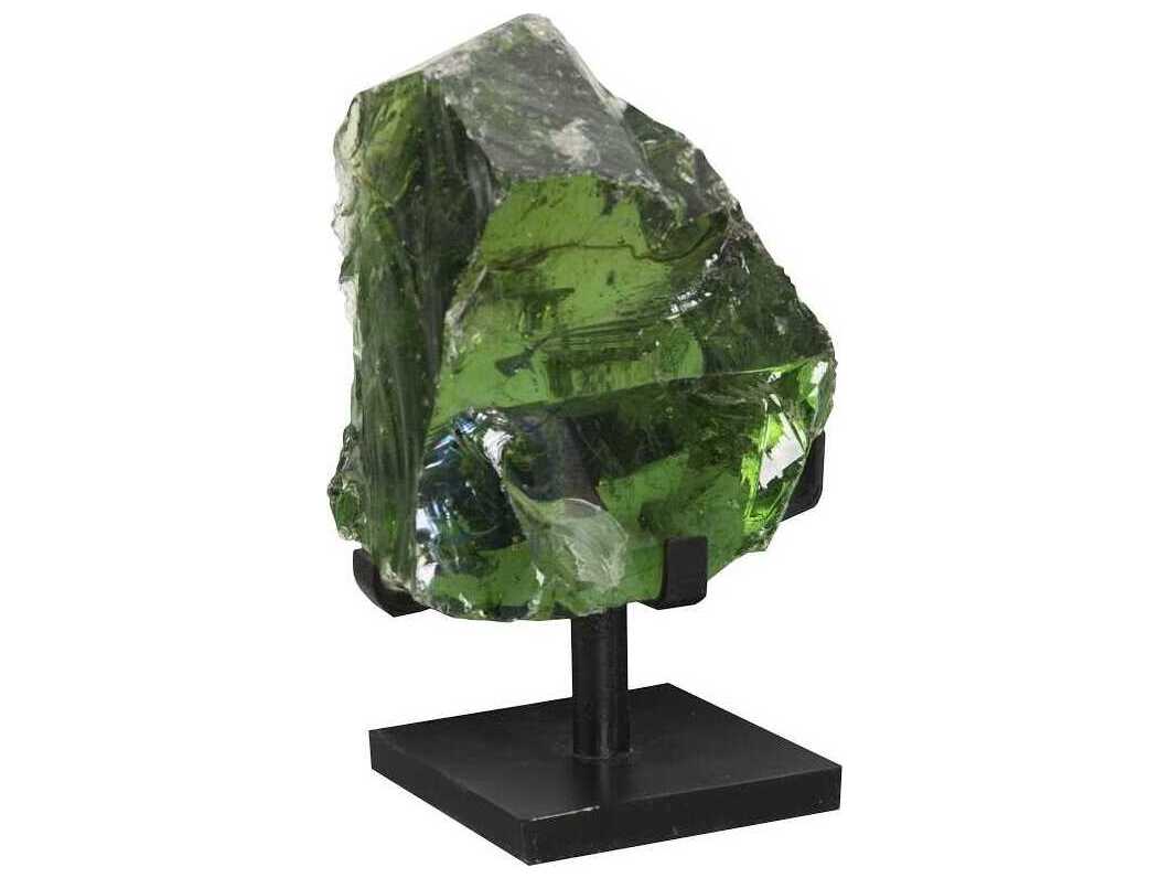 Phillips Collection Gifts Natural Green Refractory Glass Sculpture