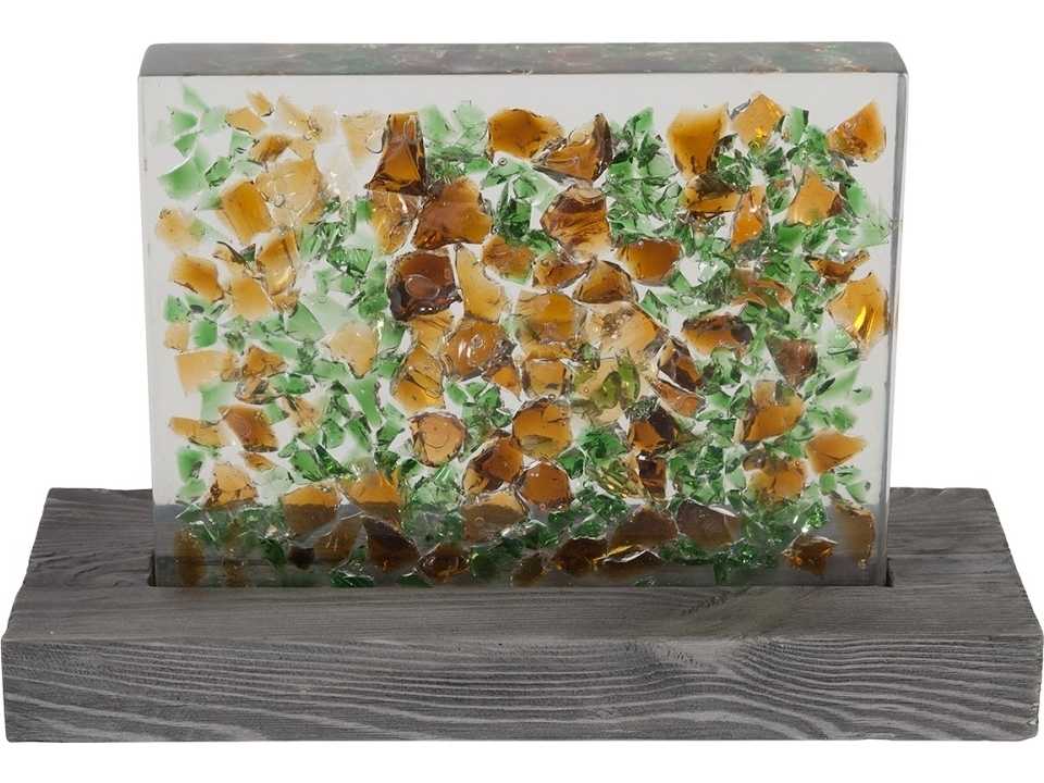 Phillips Collection Clear Grey LED Table Lamp