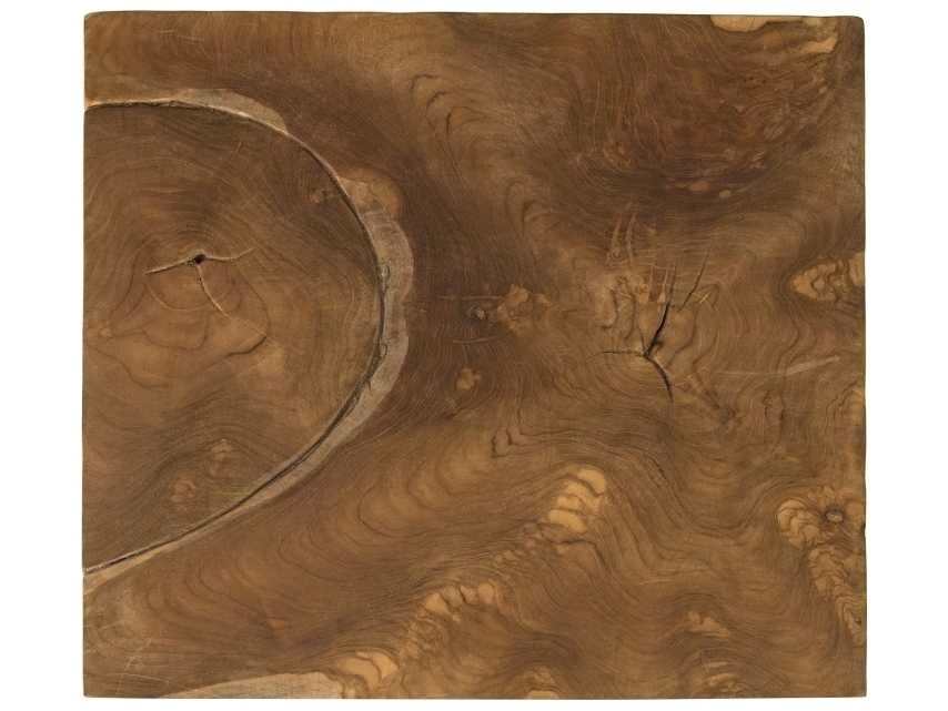 Phillips Collection Square Wood Natural Brown End Table