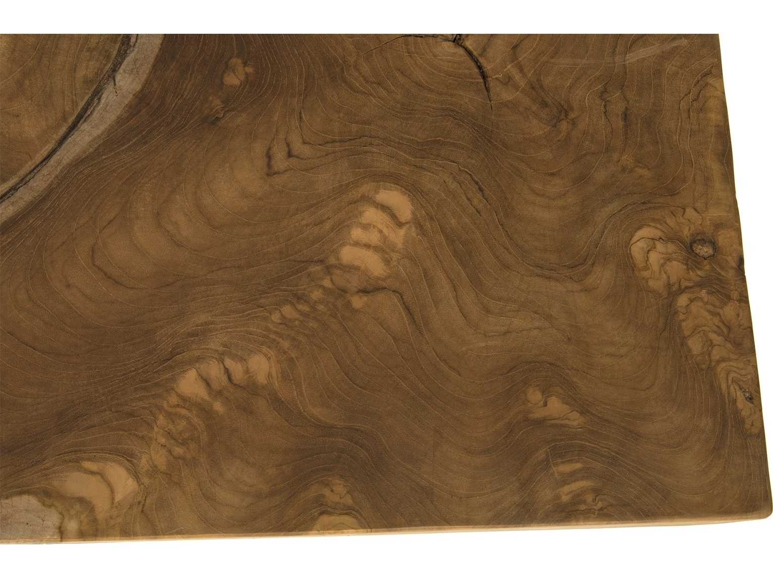 Phillips Collection Square Wood Natural Brown End Table