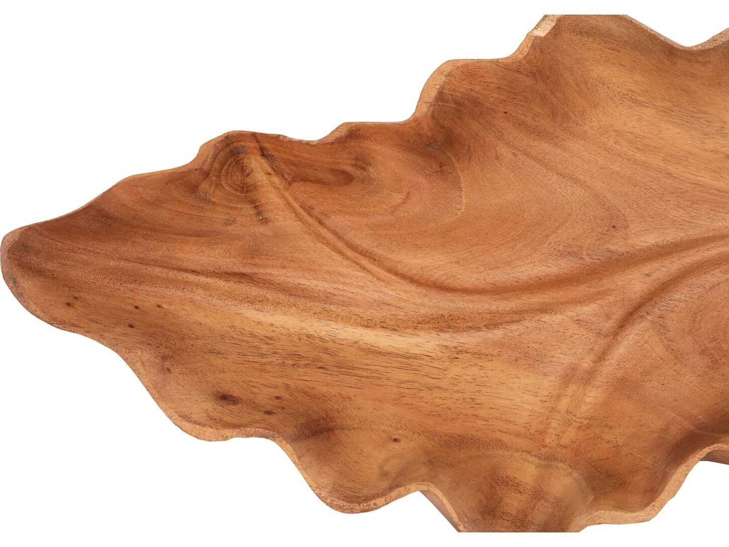 Phillips Collection Carved Leaf Sculpture on Stand