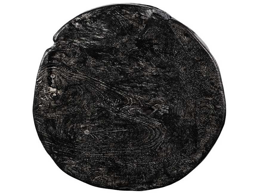 Phillips Collection Black Wash Accent Stool