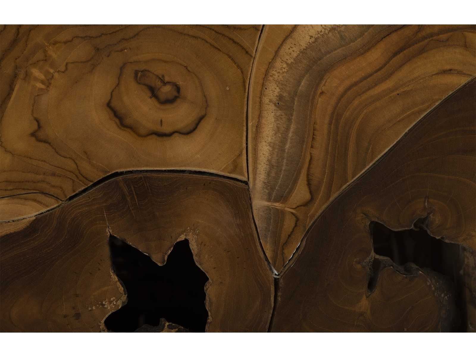 Phillips Collection Square Wood Brown End Table