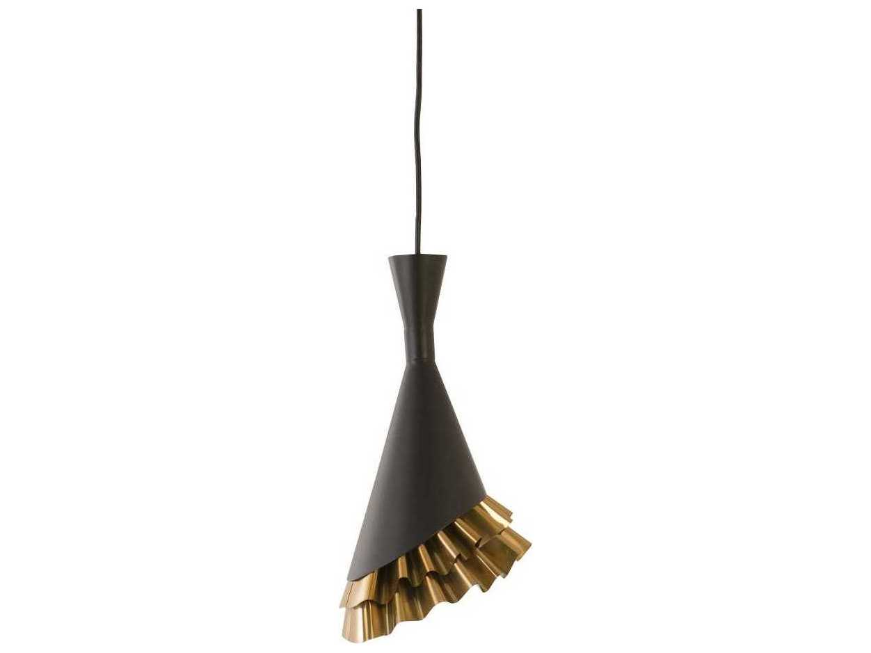 Phillips Collection Black brass Mini Pendant