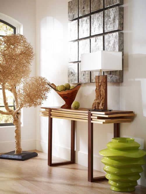 Phillips Collection Cast Naturals Faux Bois Decorative Burled Bowl