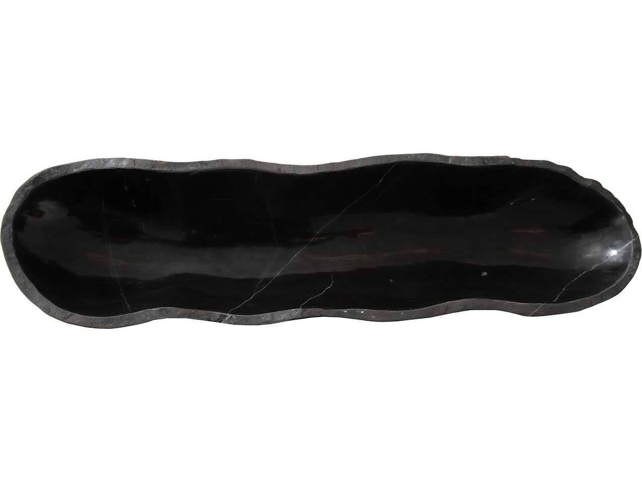 Phillips Collection Black Decorative Plate