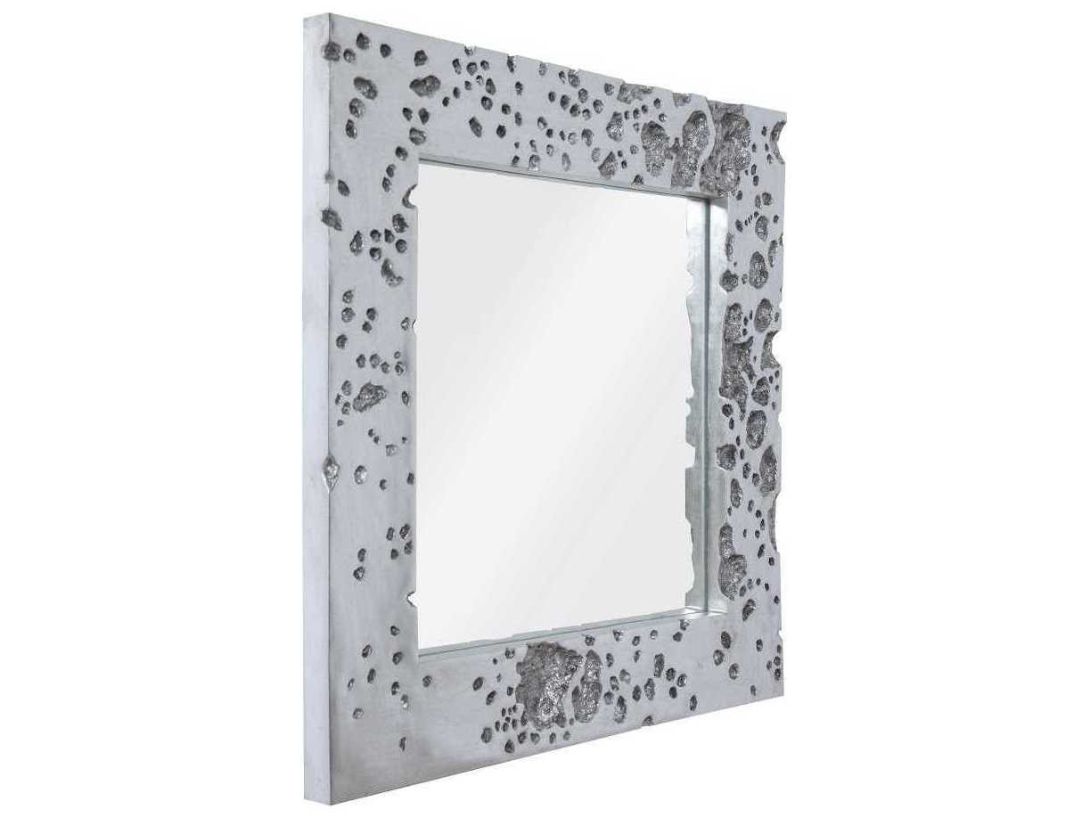 Phillips Collection Silver Leaf Square Wall Mirror