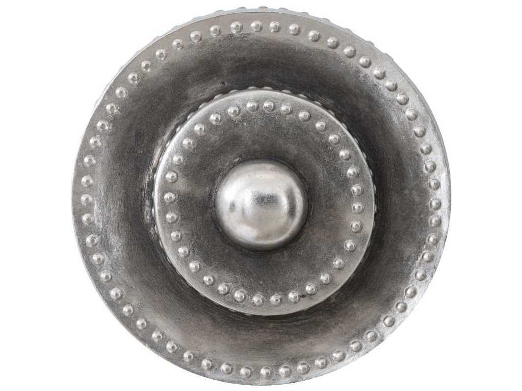 Phillips Collection Circles Silver Leaf with Antiquing 3D Wall Art