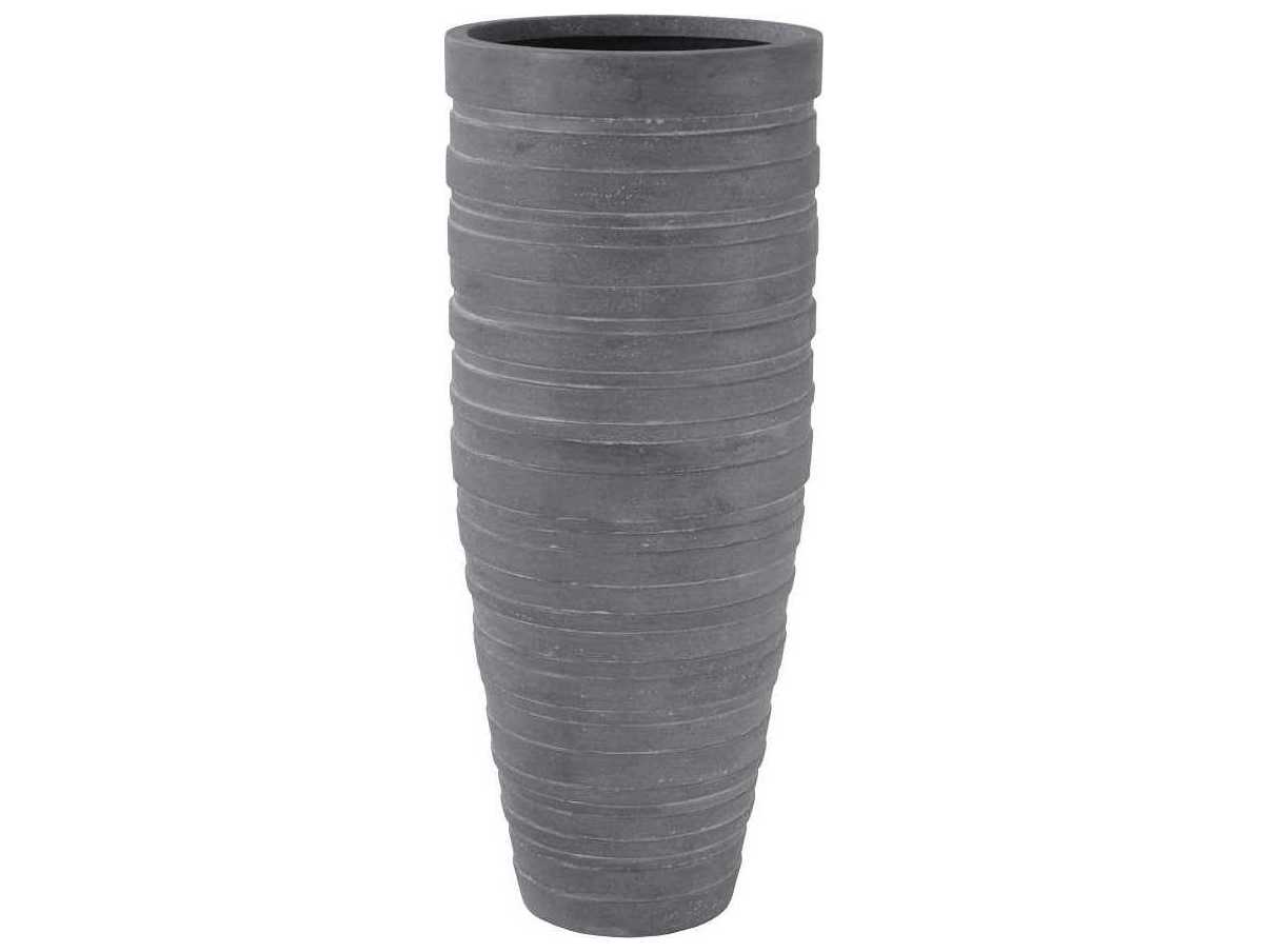 Phillips Collection June Raw Gray 20" Slim Plant Stand