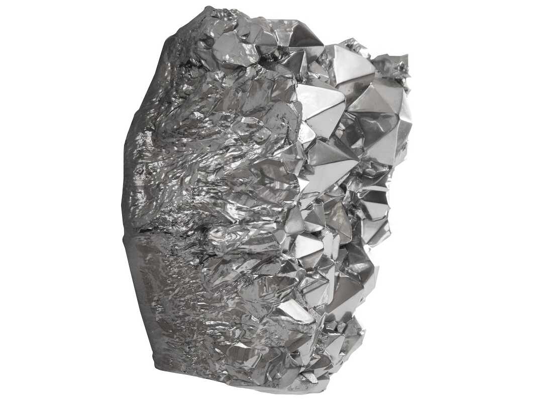 Phillips Collection Liquid Silver Cast Crystal 3D Wall Art