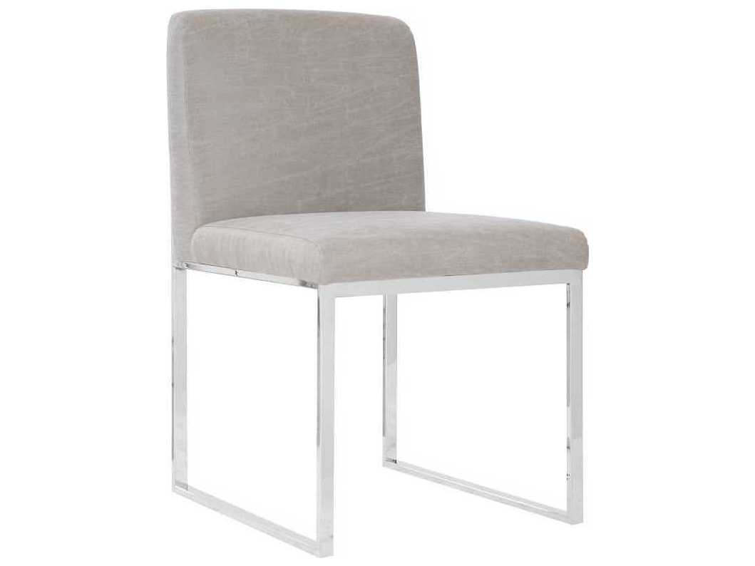 Phillips Collection Beige Upholstered Side Dining Chair
