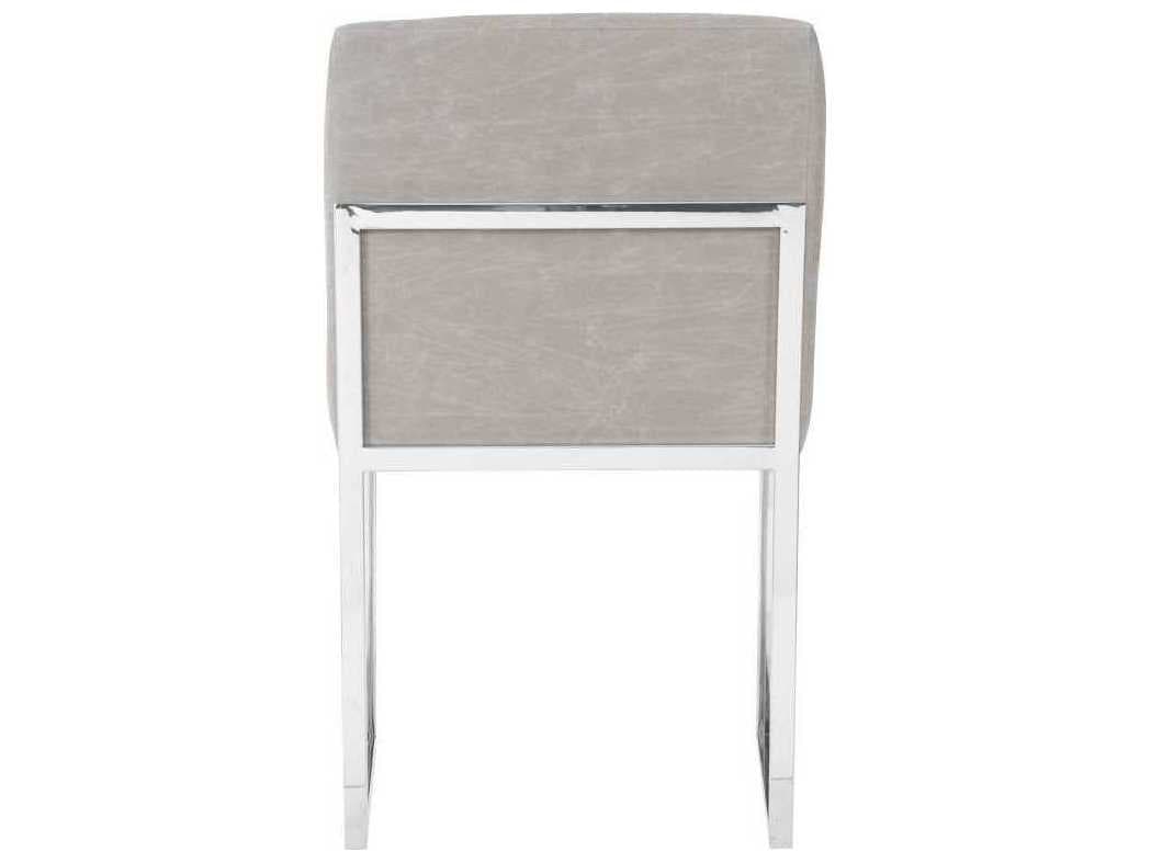 Phillips Collection Beige Upholstered Side Dining Chair