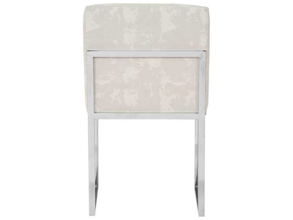 Phillips Collection Beige Upholstered Side Dining Chair