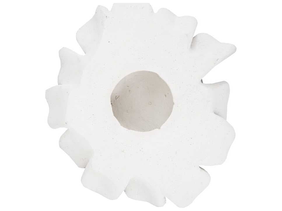 Phillips Collection Topsy Turvy Succulent White Stone 3D Wall Art