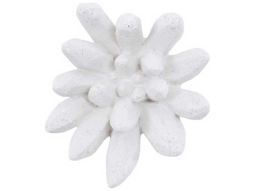 Phillips Collection Compactum Succulent White Stone 3D Wall Art