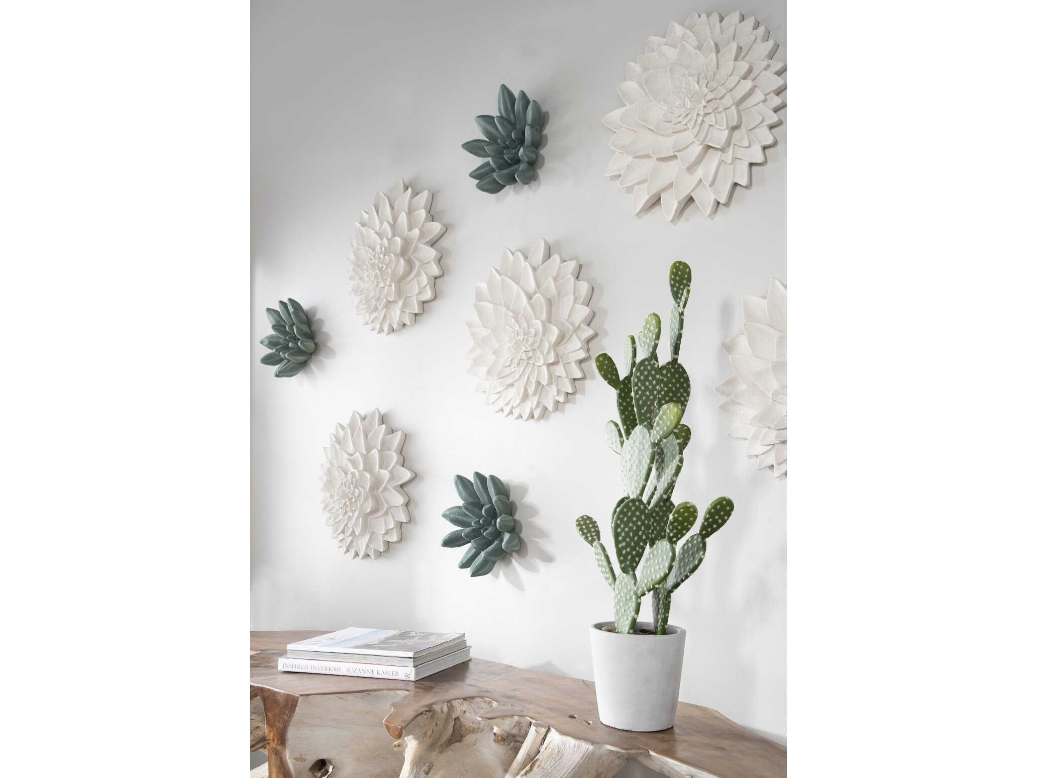 Phillips Collection Compactum Succulent Forest 3D Wall Art