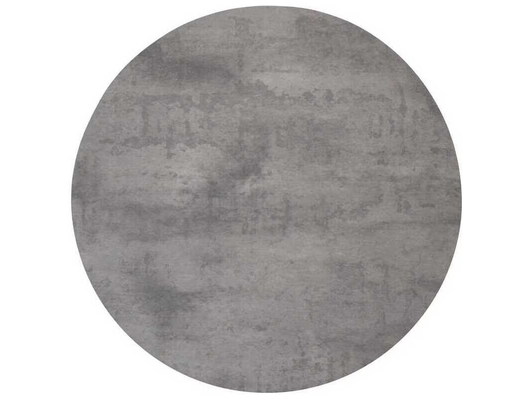 Phillips Collection Kono Round Resin Bronze Gray Dining Table