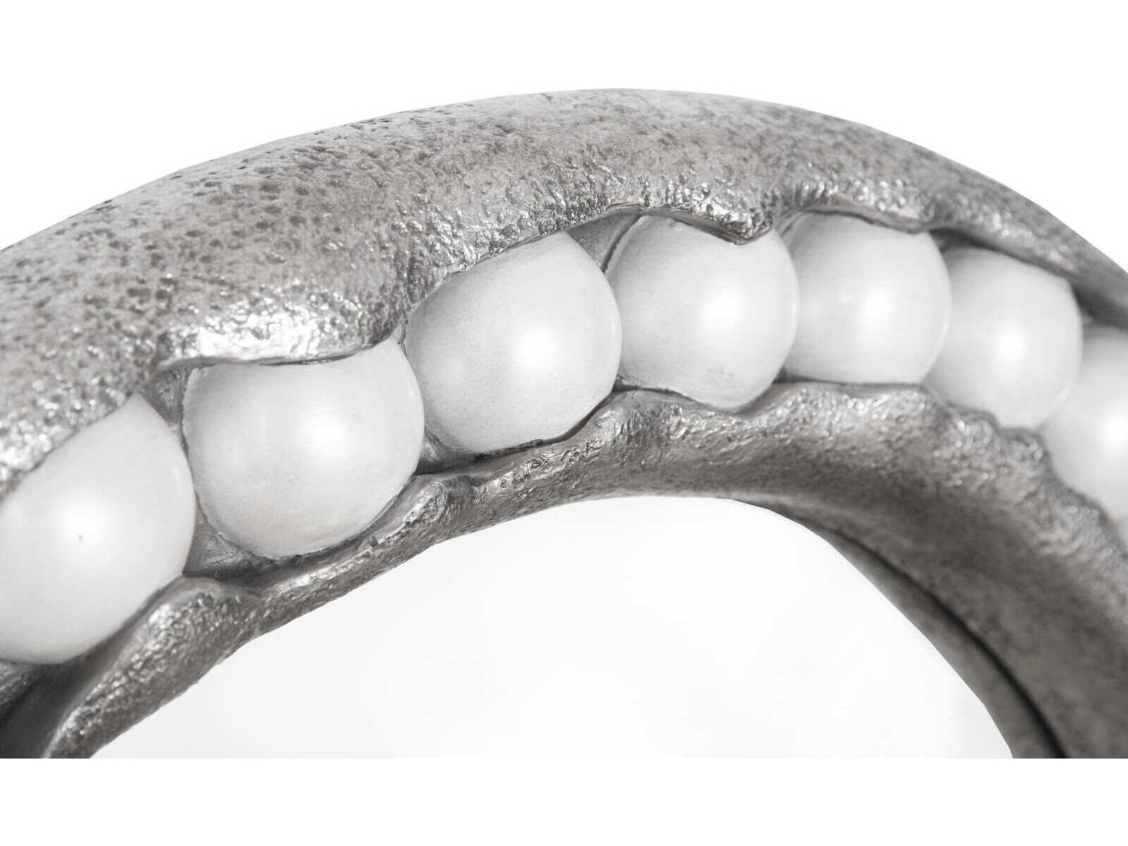 Phillips Collection Silver Leaf Round Wall Mirror