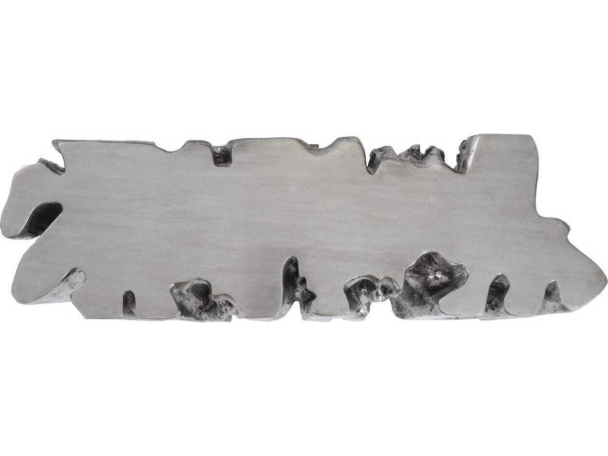 Phillips Collection Silver Leaf Accent Bench