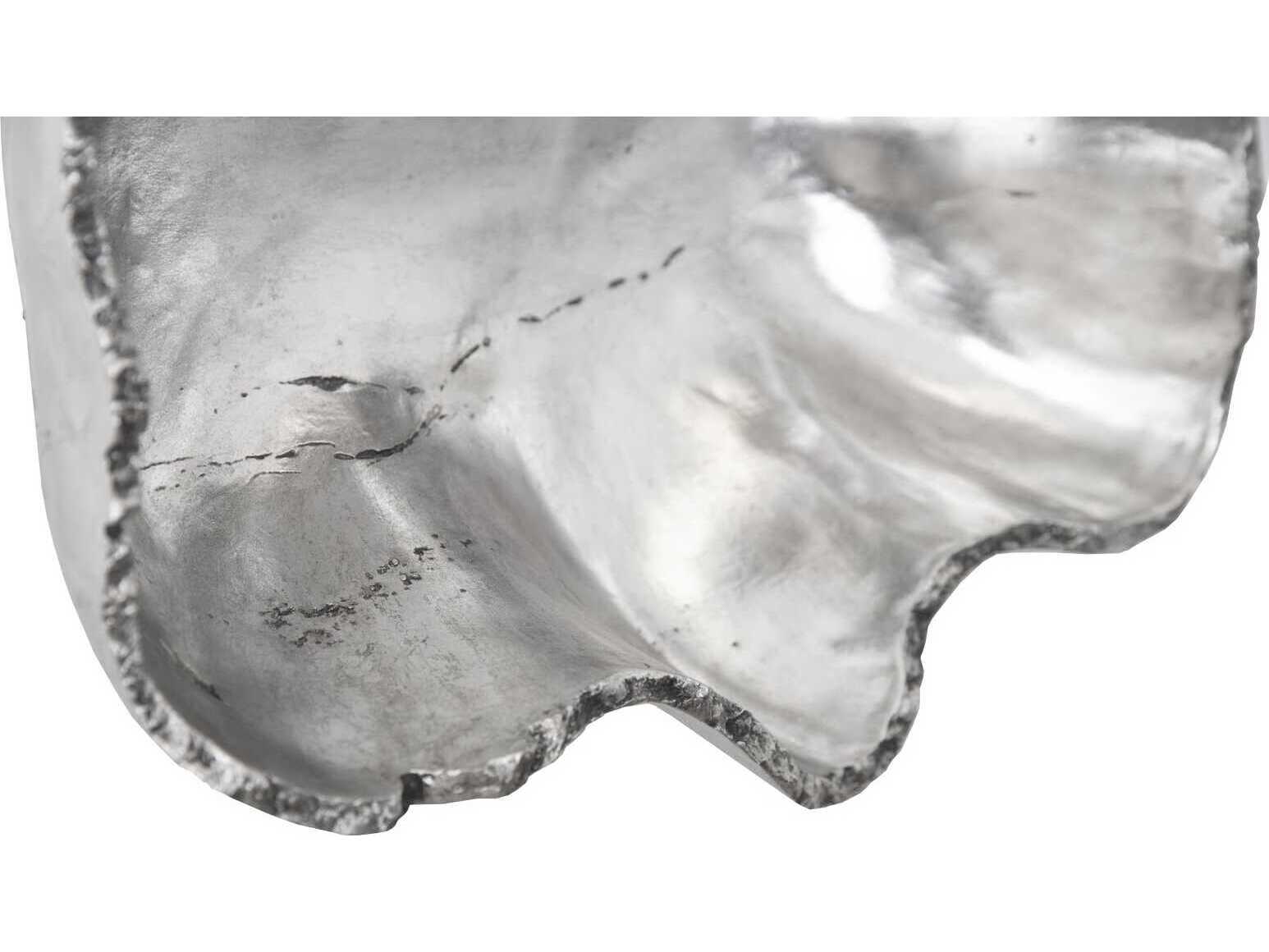 Phillips Collection Cast Onyx Wall Bowl Silver 3D Wall Art