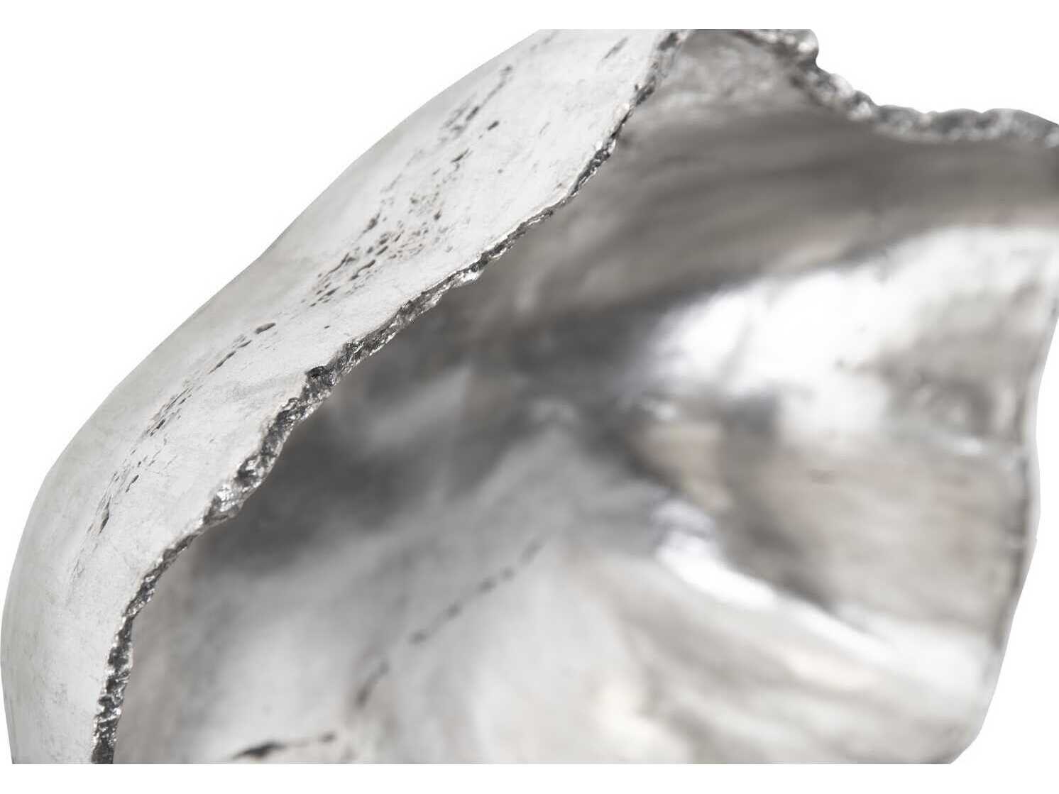 Phillips Collection Cast Onyx Wall Bowl Silver 3D Wall Art