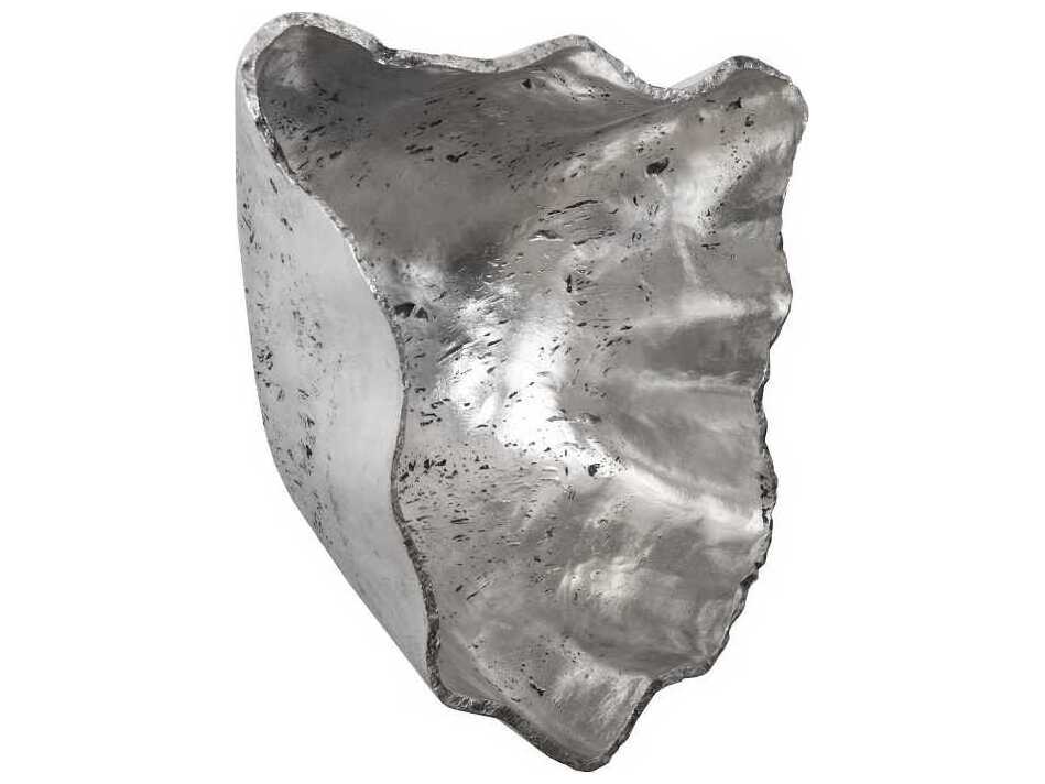 Phillips Collection Cast Onyx Wall Bowl Silver 3D Wall Art