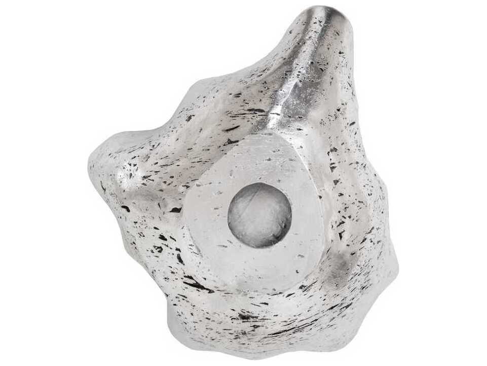 Phillips Collection Cast Onyx Wall Bowl Silver 3D Wall Art